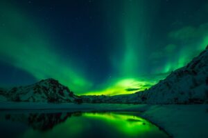 Iceland and the northern lights